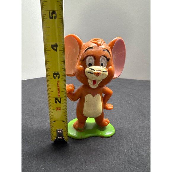 Vintage 1973 Marx Plastic Tom and Jerry Painted Figure Rare 4.5" - Picture 11 of 11